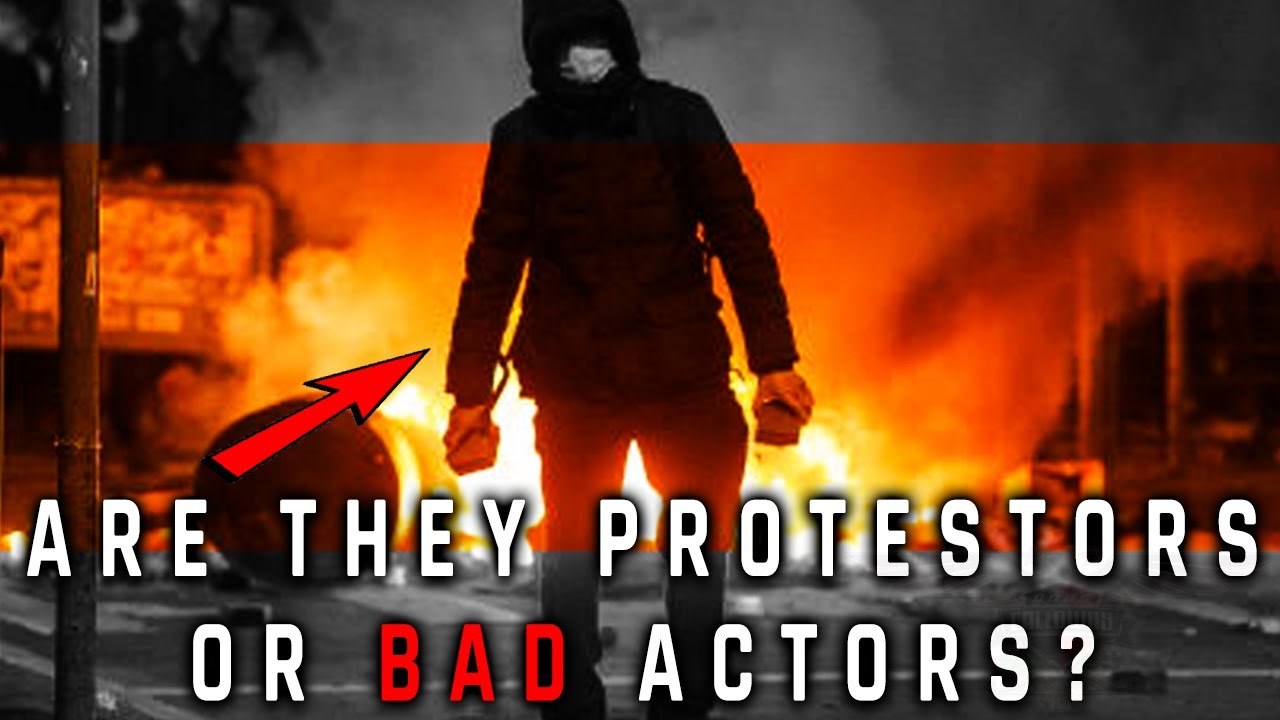 ⁣ARE THEY PROTESTORS OR BAD ACTORS? ANTIFA ANYONE? THIS MAY GET REMOVED