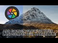 Add Golden Glow to your Landscapes with Darktable - #9 Snow on the Buachaille
