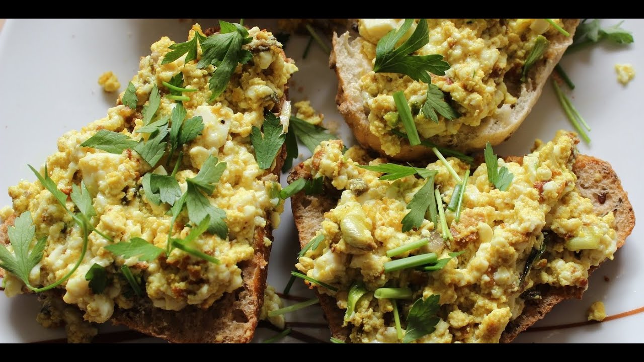 Ruhrei Ohne Ei Rezept Vegan Youtube 
