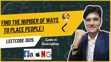 Find the Number of Ways to Place People I | LeetCode 3025 | Implementation Problem