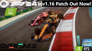 F1 24 // 🔥🔥Update 1.16🔥🔥 // **Patch Notes in The Description**