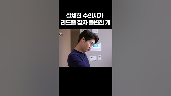 설채현 수의사가 다가가자 직전과는 180도 변해버린 제작진까지 물어버린 강아지 #shorts