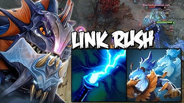 BROKEN COMBO STATIC LINK FALCON RUSH ABILITY DRAFT HIGHLIGHT DOTA 2 PATCH 7.38