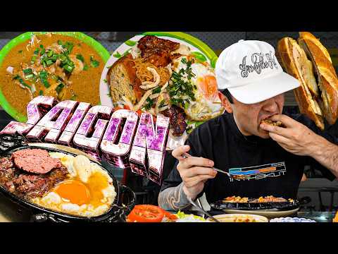 I ATE SAIGON'S BEST STREET FOOD FOR 24 HOURS VIETNAM SERIES