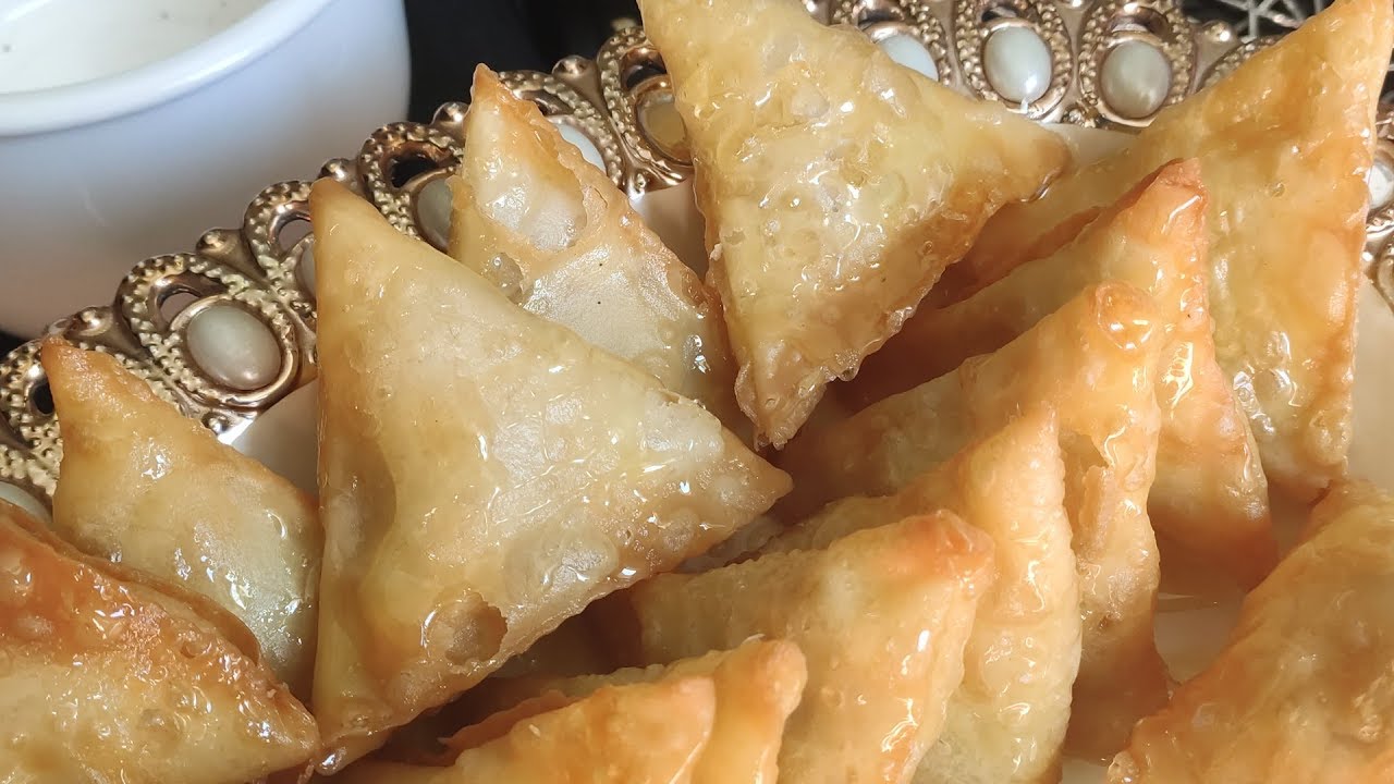 صامصة رمضانية ناجحة 100 ب 100 طريقة سهلة و مضمونة وطريقة تخزينها