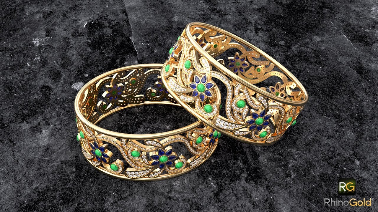 Quick & Practical Jewellery Design with RhinoGold - Celtic Bangle