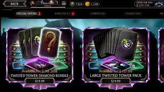 Twisted Tower Diamond Bundle Pack Opening - MK Mobile | Stryder Force