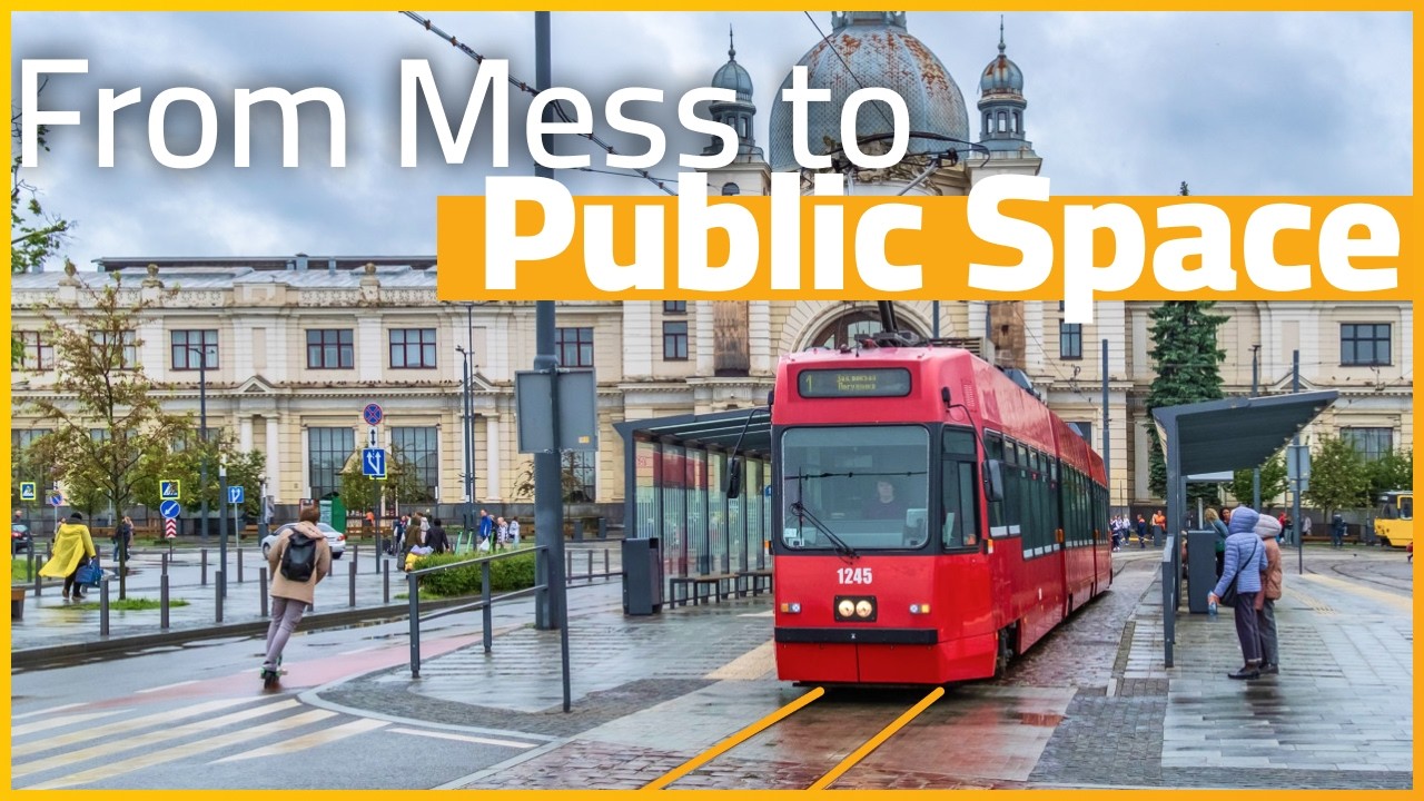 An Urban Transformation You've Never Heard of - Lviv's Railway Station Square