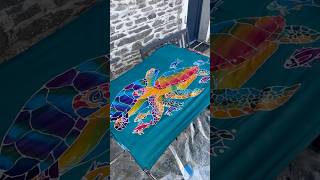 Batik Art Behind the Scenes (Real Process) Turtles - MarleyAtebas