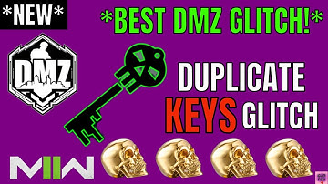 (NEW) ❤️ DMZ DUPLICATE KEYS GLITCH! (NO EXFIL NEEDED) *BUNKER 11 KEY CARDS / SKELETON KEYS* MW2/DMZ