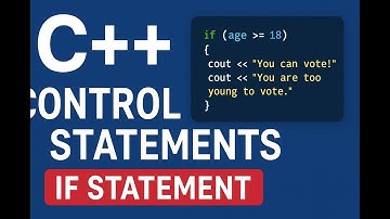 Control statements in C++ | If statements Beginner guide