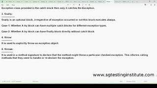 Famous Core Java OOPS Part - 61 | Exception Handling |Throw Throws Keywords in Java Program Profile