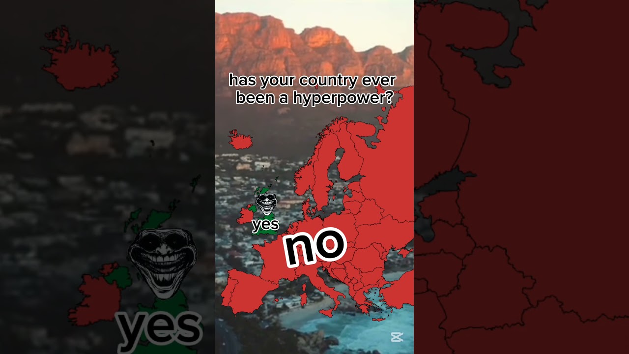 Has your country ever been a hyperpower?