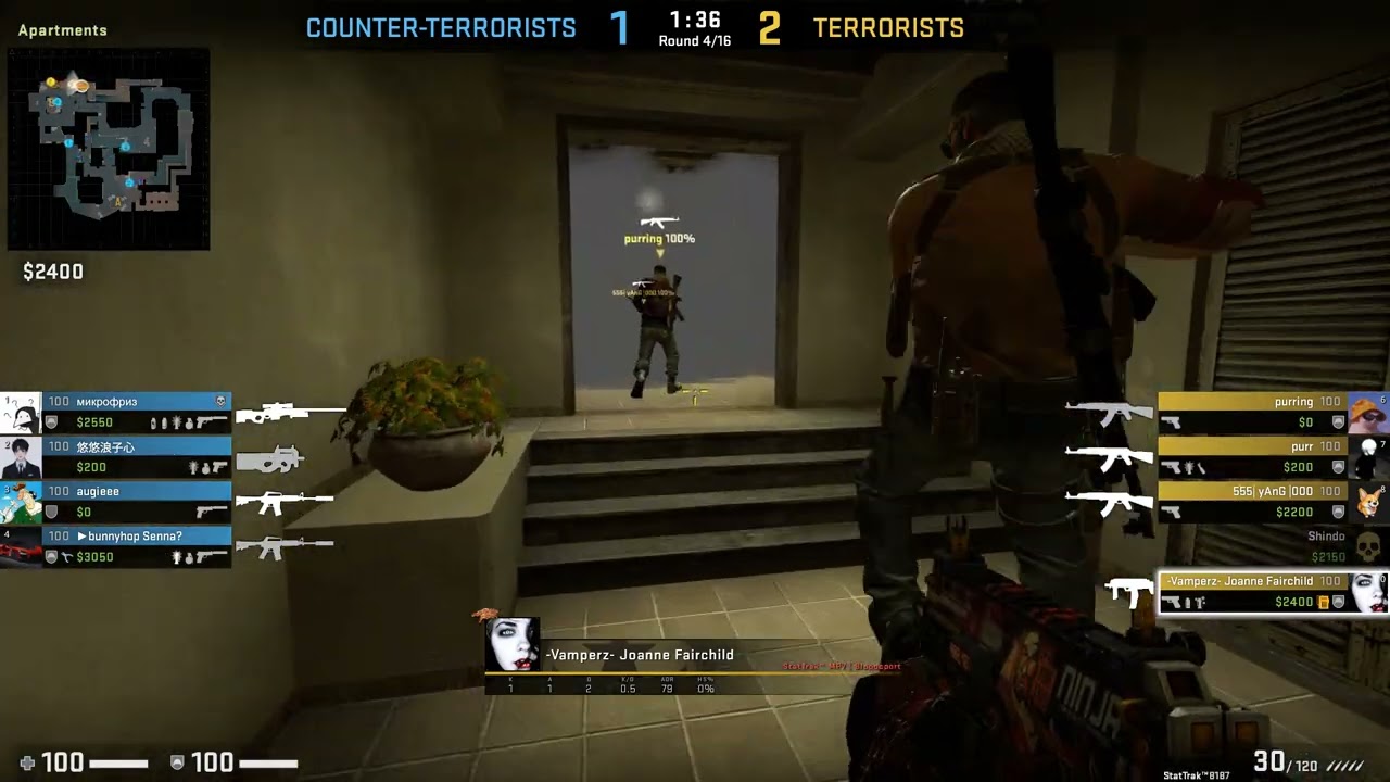 CS:GO When The Enemy Tried To Use The Same Ninja Defuse Trick I've Been Using (Mirage 27 Jul 2023)