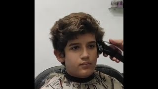 Boy Getting A Buzzcut