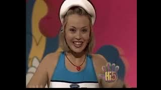 Hi 5 KELLIE dresses up with clothes of different kinds.