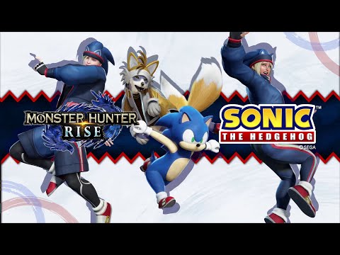 Monster Hunter Rise - Sonic The Hedgehog Collab