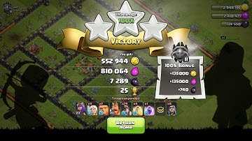 Best army to farm dark elixir on th10 with low level heroes