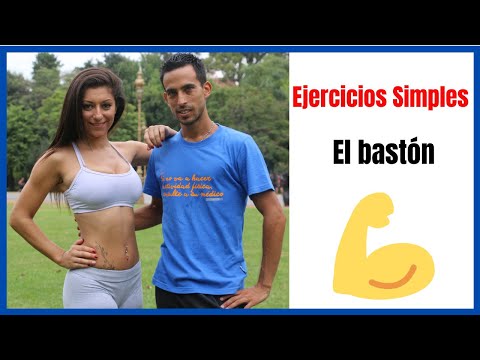 Ejercicios con bastón