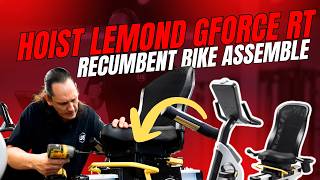 Hoist LeMond GForce RT Recumbent Bike Assembly Tutorial | US Fitness Products