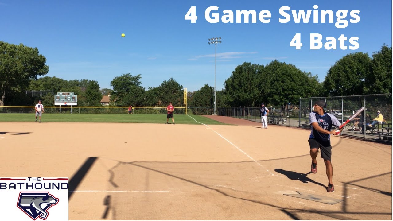 Game Swings 4 Swings, 4 Bats YouTube
