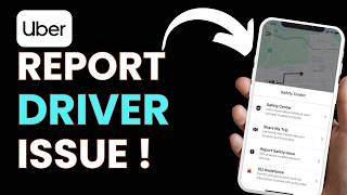 How To Report Uber Driver Issue ! screenshot 1