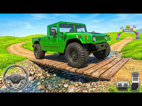 Hummer Car Driver SUV Car Games - SUV Jeep Hill Climbing Racing - Android GamePlay