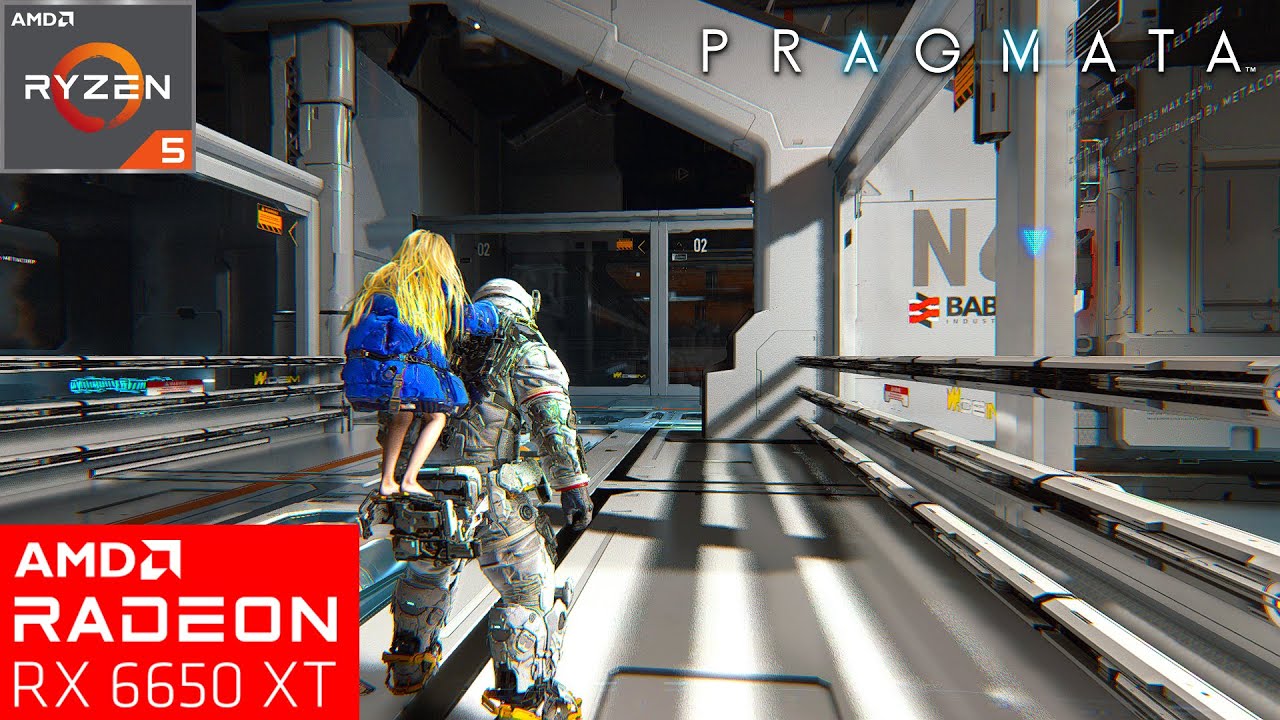 RX 6650 XT - Pragmata - 1440P, 1080P, Ray Tracing -