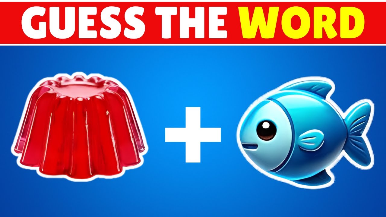 Can You Guess The WORD By Emojis 🤔 Popular Words Emoji Quiz Challenge
