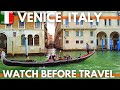 4K Venice Italy 2022 Travel Guide Canal Grande-Train Station To San Marco water bus (Vaporetto)