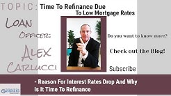 Time To Refinance Due To Lowest Mortgage Interest Rates In 2 Years 