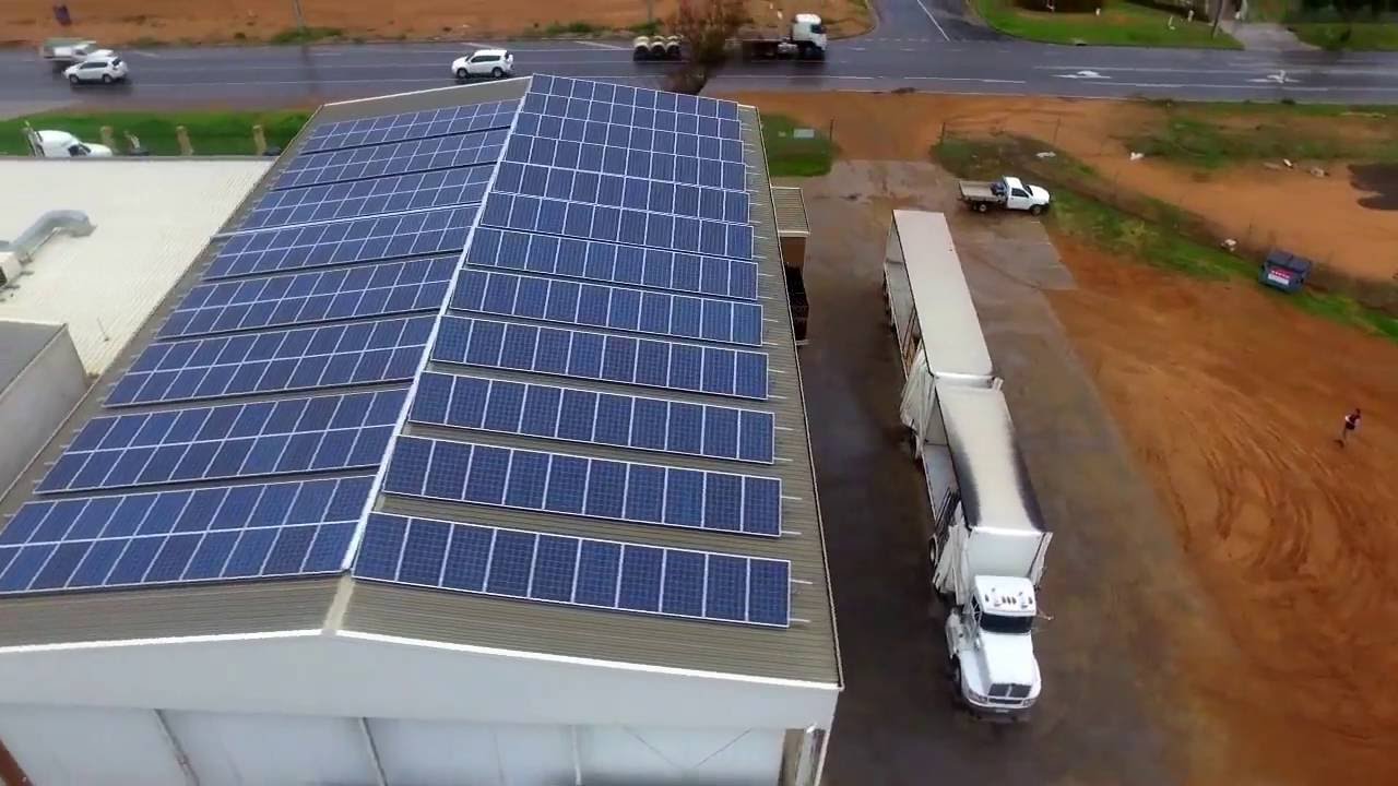Murray River Organics   Freezer Site   Solar