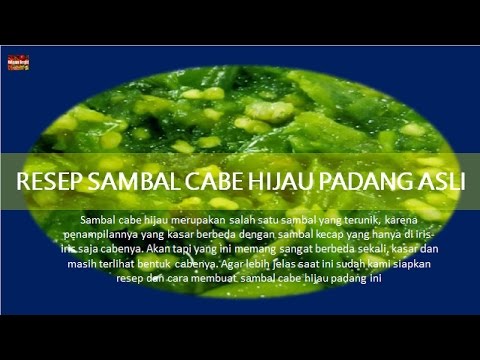 resep-sambal-cabe-hijau-padang-asli