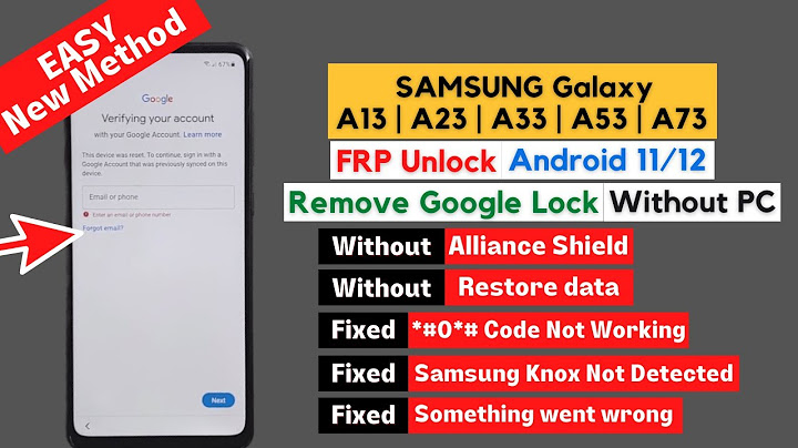 Samsung galaxy a21 frp bypass without computer