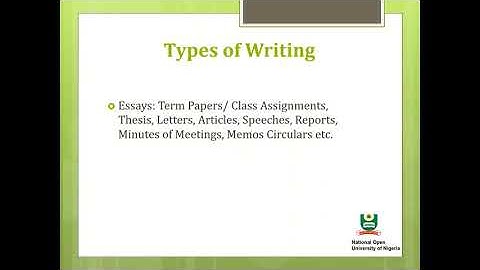 A Study Guide Module 2 Unit 4 Small 4:  Writing