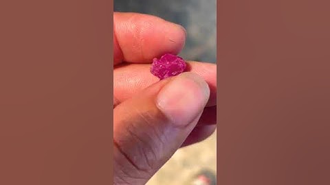 Tinh thể ruby màu đẹp sáng #music #remix #chill #gem