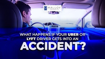 What Happens If Your Uber Or Lyft Driver Gets Into An Accident??