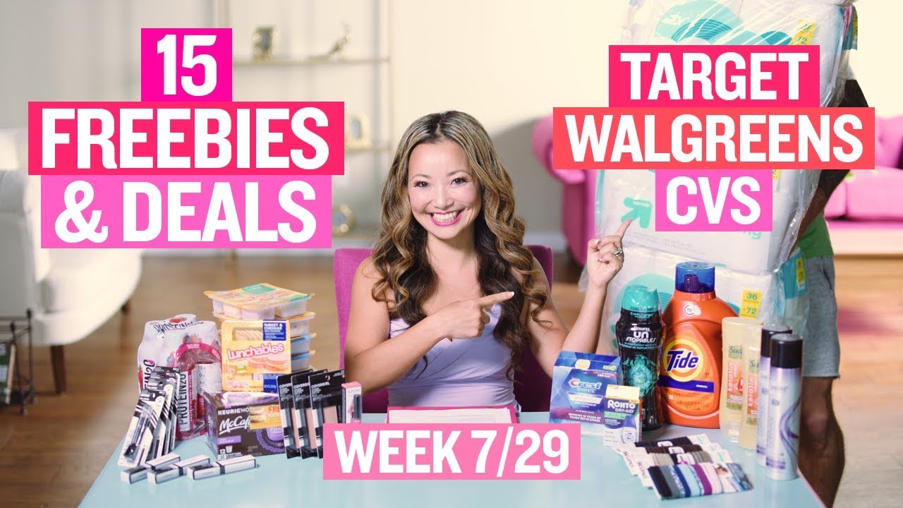 cvs haul 2/10/19 ★ 15 FREEBIES & Deals at Target, Walgreens & CVS (Week 7/29 – 8/4)