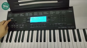 Casio CTK 4200 sustain without a pedal? No problem!