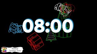 8 Minute Floating Christmas Timer No Music