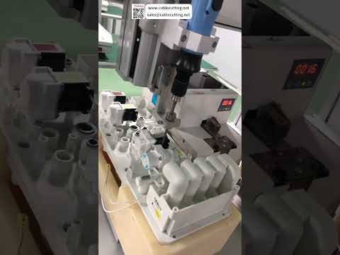 Water Heater Automatic Screwdriving Machine  Industrial Factory Automation Setup  Fast Setup