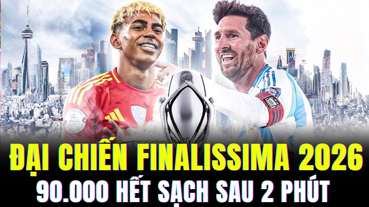 Мега-баттл Месси и Ямала: билеты распроданы почти на 90 000 за 2 минуты.