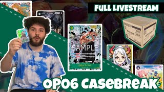 Wir Hatten Das Beste Op06 Case Mit Den Wertvollsten Karten Und Manga Zoro Full Livestream 