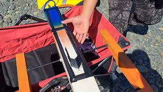 RC Boat Rigger on 4s with 121Kph speed (Uncut Video)