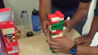 how to play jenga game  || best jenga game - 2016