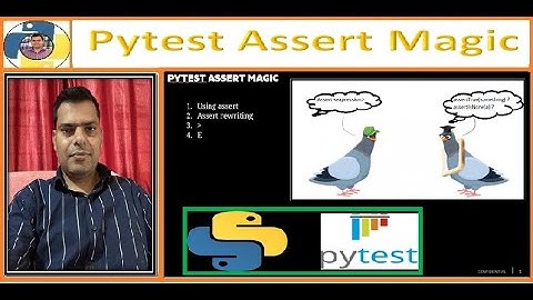 33. Pytest Assert Statement | Assert rewriting | Rajiv