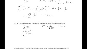 5.3 The Divergence and Integral Tests