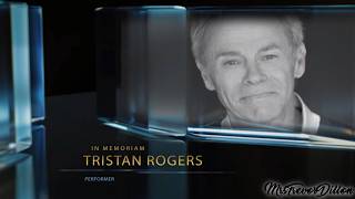 Tristan Rogers || A Year Ago Today