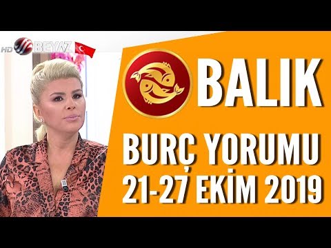 BALIK BURCU | 21 Ekim – 27 Ekim 2019 | Nuray Sayarı'dan haftalık burç yorumları