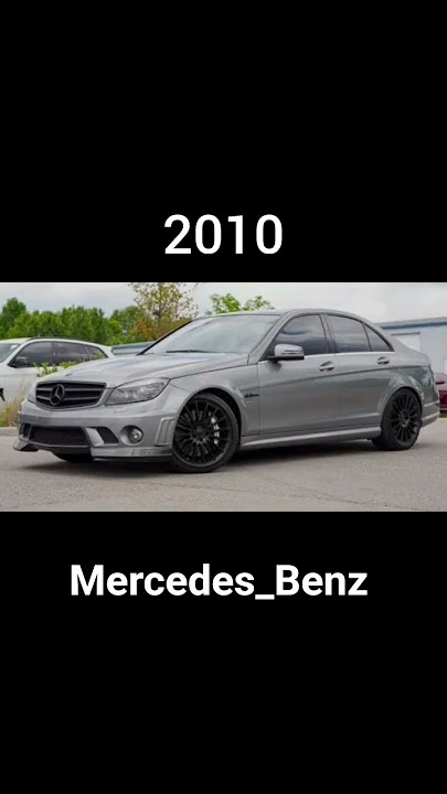 evolution of mercedes benz #1960-2025 #🔥